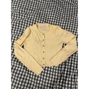 Butter Yellow Cardigan